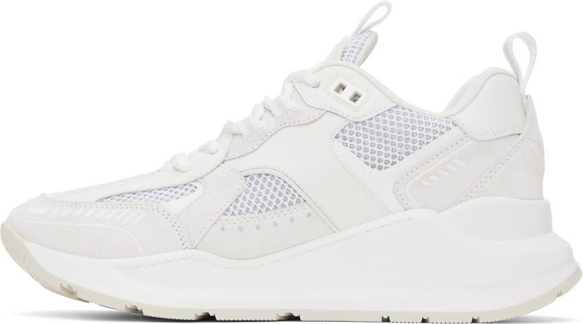 Burberry White Sean Sneakers - Picture 3