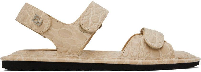 BY FAR Biege Gideon Sandals