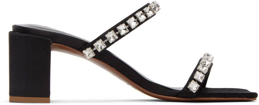BY FAR Black Tanya Mules - Picture 2