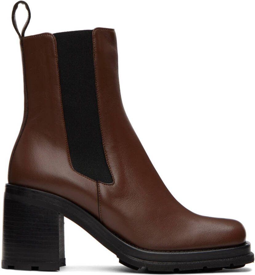 BY FAR Brown Elijah Boots