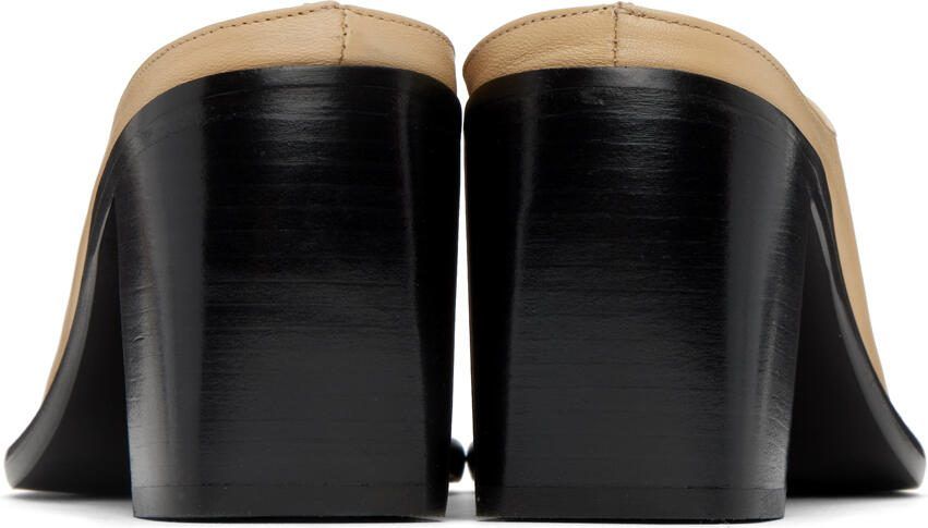 BY FAR Beige Nef Heels