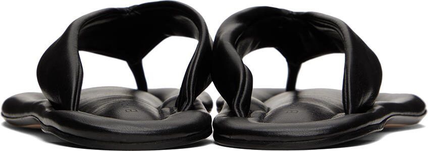 BY FAR Black Dasha Sandals