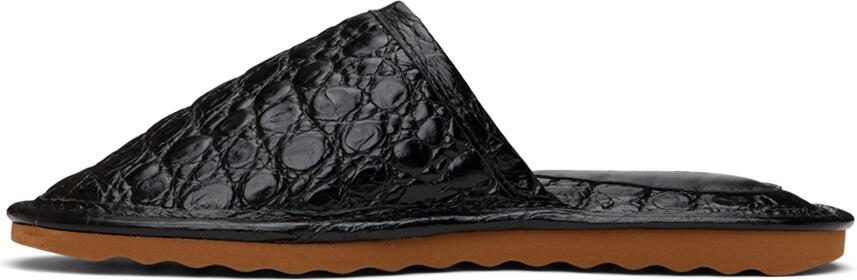 BY FAR Black Larry Slippers - Picture 4