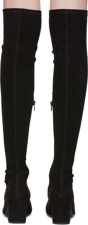 BY FAR Black Suede Carlos Boots - Picture 2