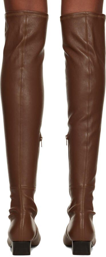 BY FAR Burgundy Colette Boots - Picture 3