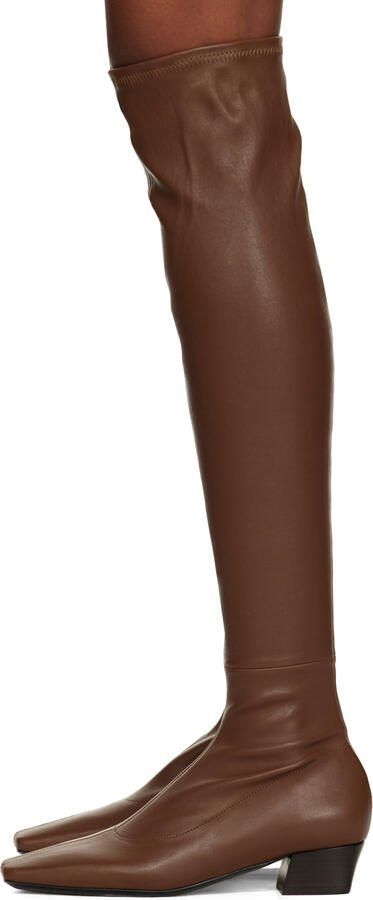BY FAR Burgundy Colette Boots - Picture 2