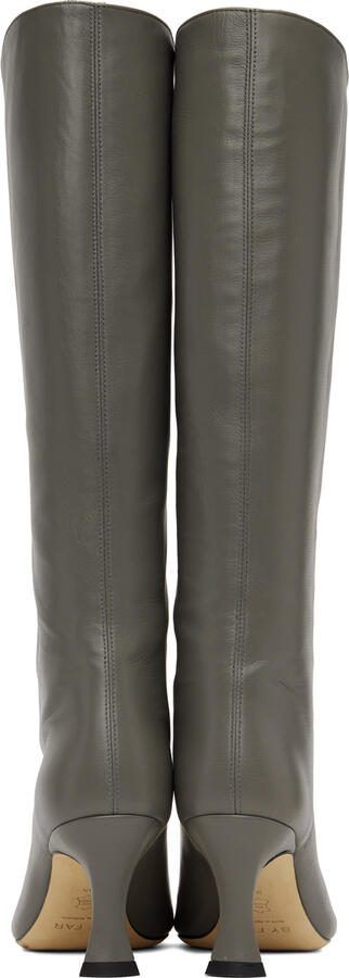 BY FAR Gray Stevie 42 Boots - Picture 5