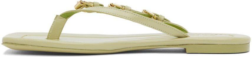 BY FAR Green Mare Flip Flop Sandals - Picture 4