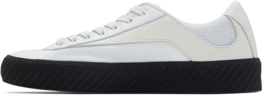 BY FAR Off-White  Black Rodina Low-Top Sneakers - Picture 3