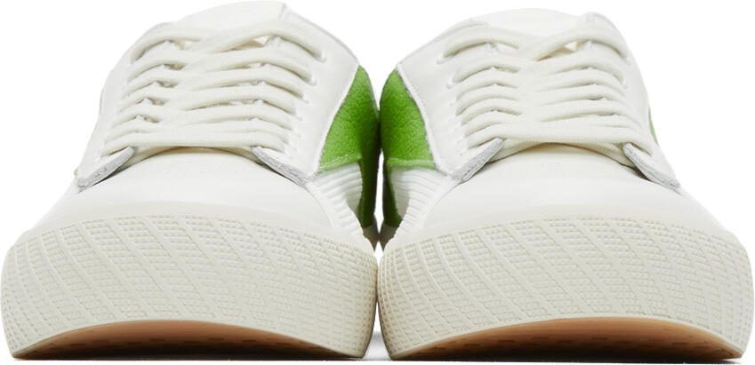 BY FAR White  Green Rodina Sneakers - Picture 3