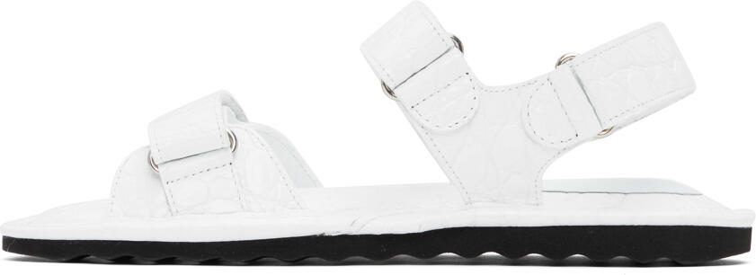 BY FAR White Gideon Sandals - Picture 3