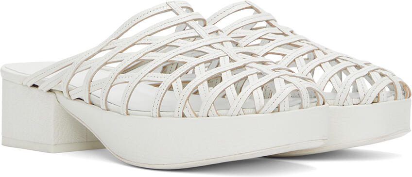 BY FAR White Norman Loafers - Picture 2