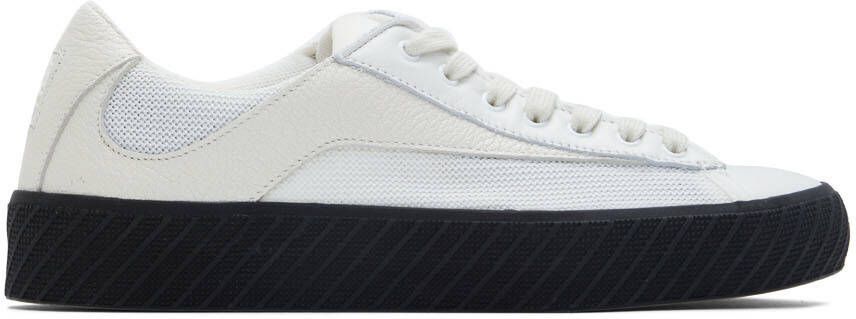 BY FAR Off-White  Black Rodina Low-Top Sneakers - Picture 5