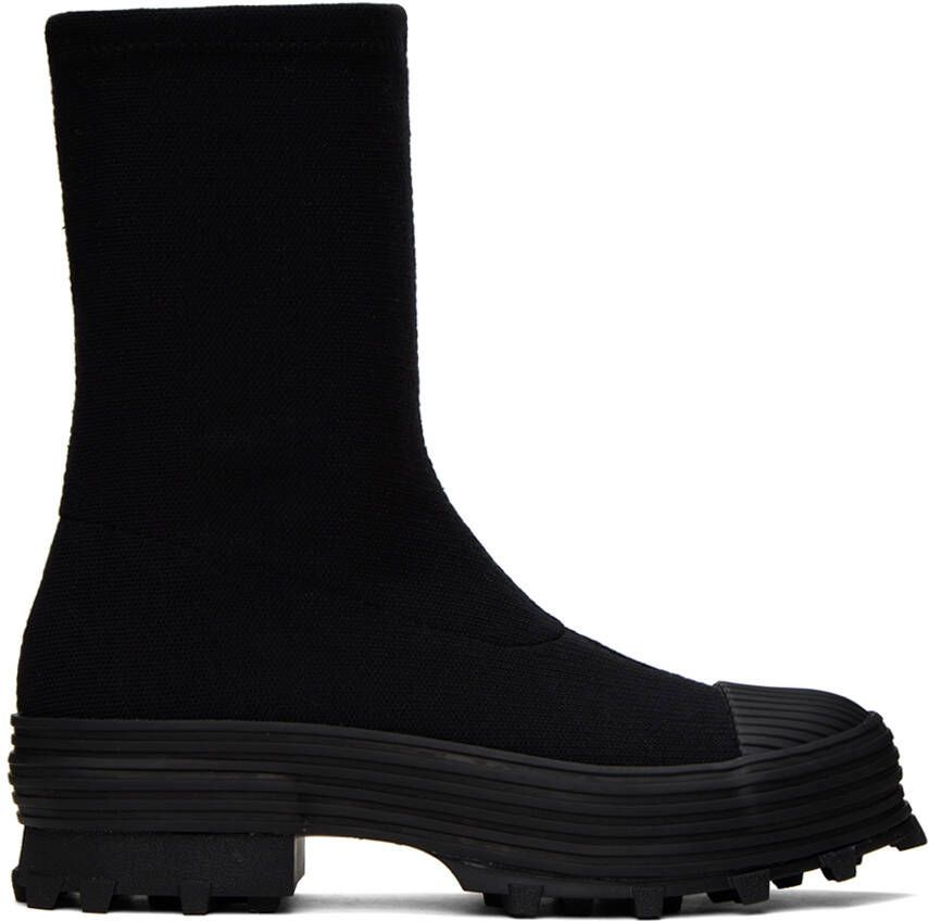 CAMPERLAB Black Traktori Boots - Picture 5