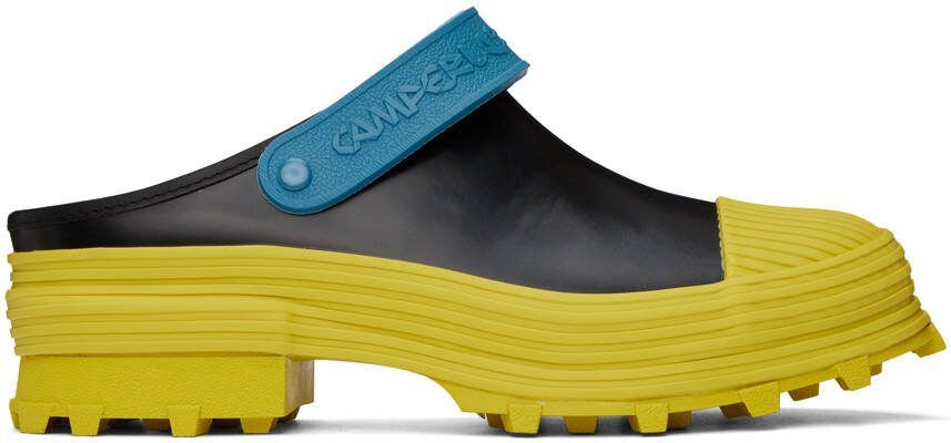 CAMPERLAB Black Traktori Clogs - Picture 5