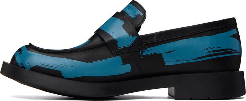 CAMPERLAB Black  Blue MIL 1978 Loafers - Picture 3