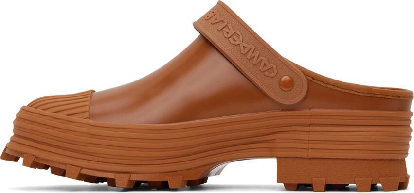CAMPERLAB Brown Traktori Clogs - Picture 3