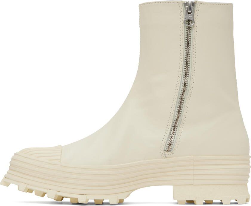 CAMPERLAB Off-White Traktori Ankle Boots - Picture 3