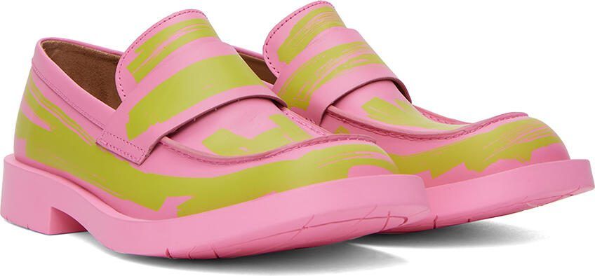 CAMPERLAB Pink  Green MIL 1978 Loafers - Picture 2
