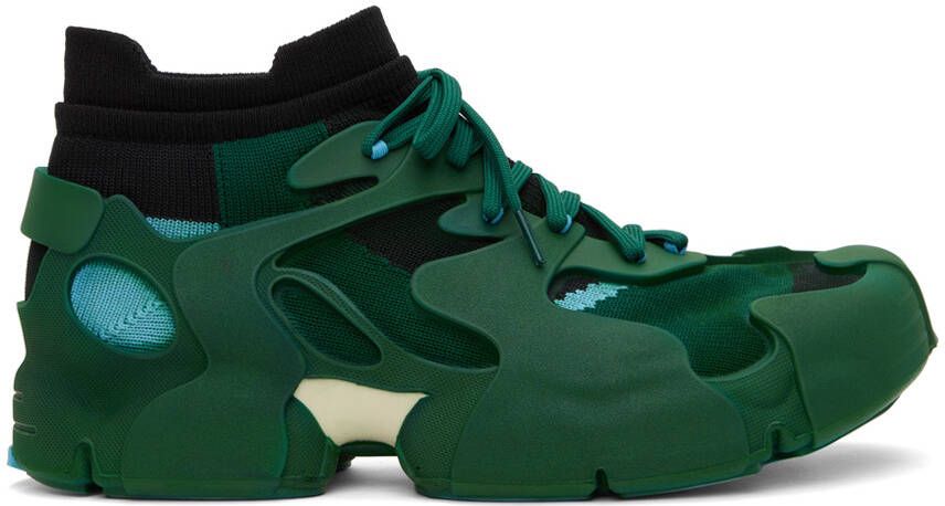 CAMPERLAB Green  Black Tossu Sneakers - Picture 5