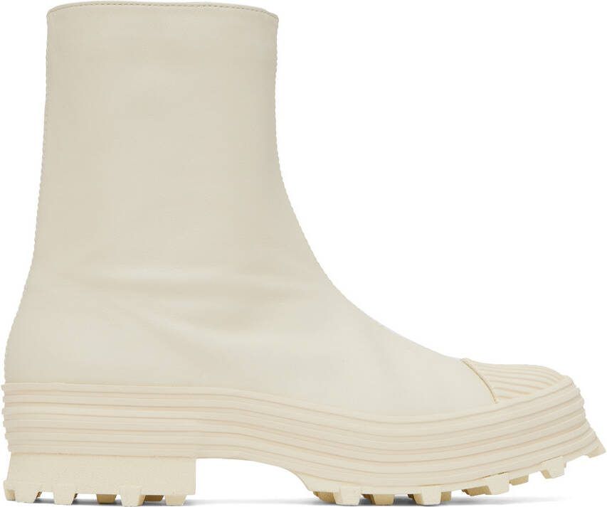 CAMPERLAB Off-White Traktori Boots - Picture 4