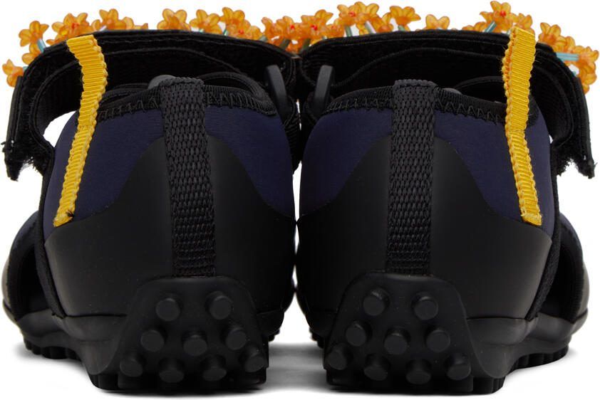 Cecilie Bahnsen Navy  Black Sara Sneakers