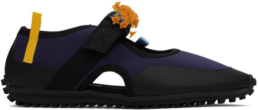 Cecilie Bahnsen Navy  Black Sara Sneakers - Picture 4