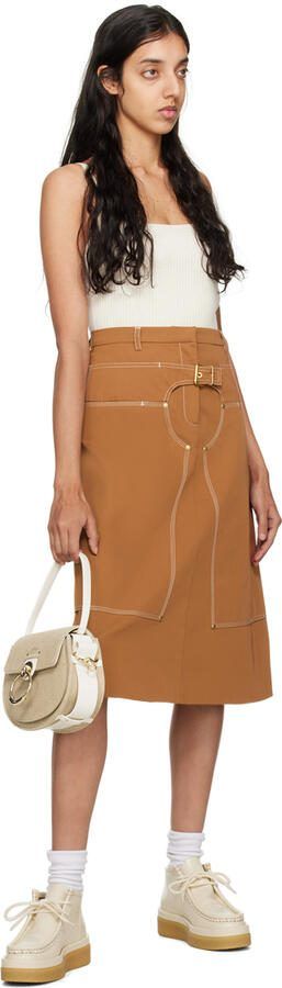 Chloé Beige Jamie Boots - Picture 4