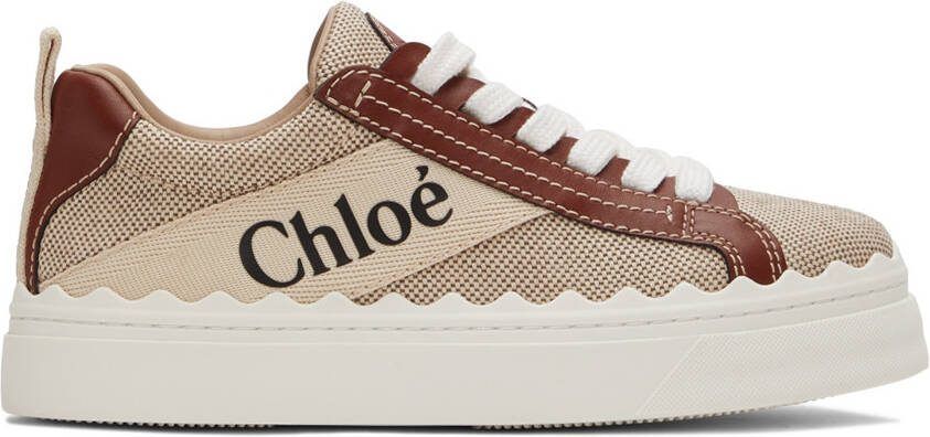 Chloé Beige Lauren Sneakers - Picture 5