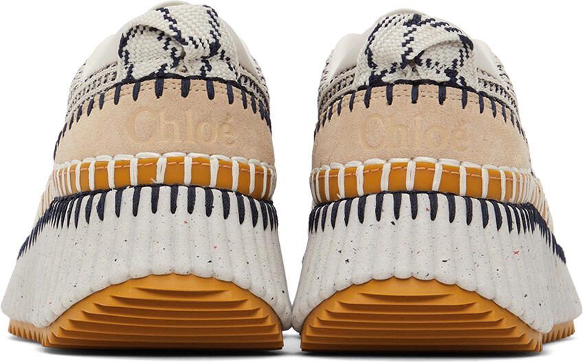 Chloé Beige Nama Sneakers