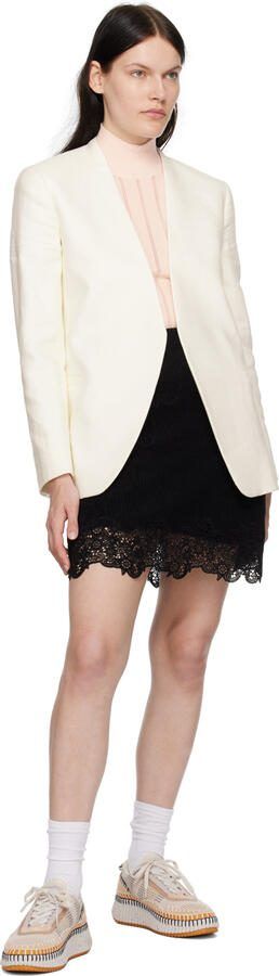 Chloé Beige Nama Sneakers - Picture 4