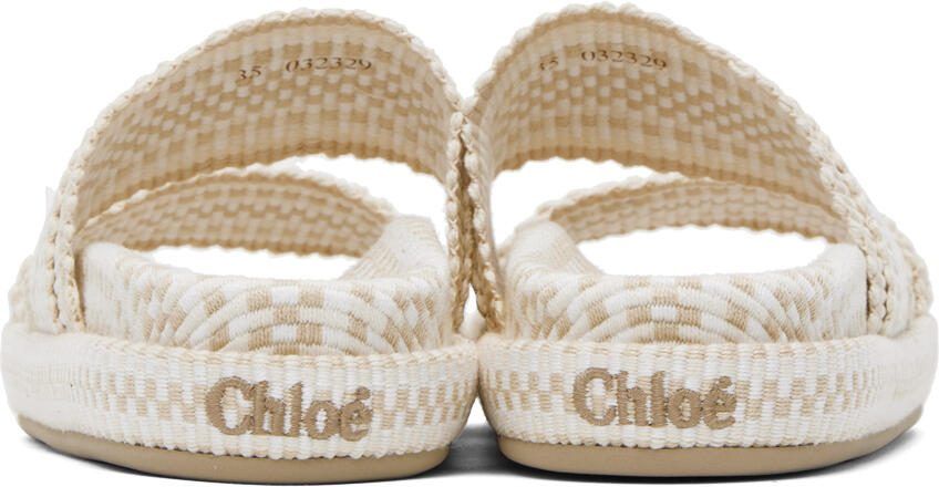 Chloé Beige Rori Sandals