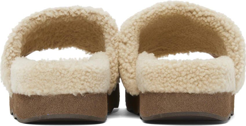 Chloé Beige Wavy Sandals - Picture 2