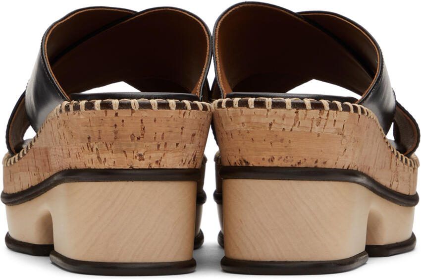 Chloé Black Lilia Heeled Sandals