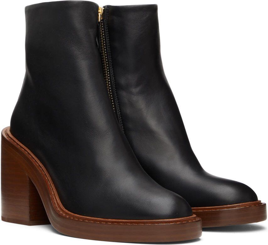Chloé Black May Ankle Boots - Picture 2