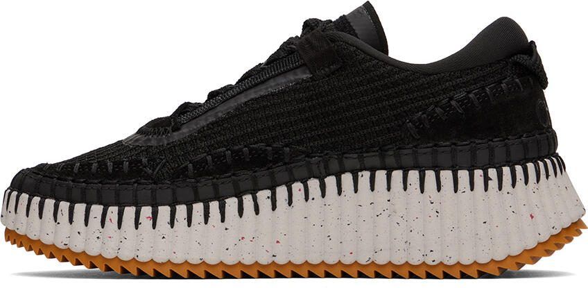 Chloé Black Nama Sneakers - Picture 3