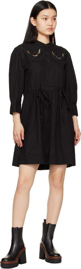 Chloé Black Owena Boots - Picture 4