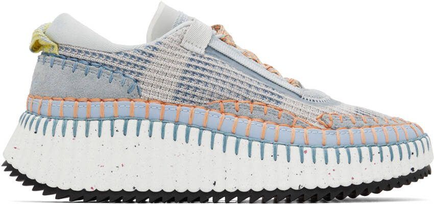 Chloé Blue  Orange Nama Sneakers