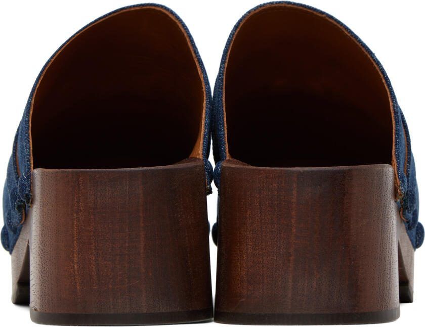 Chloé Blue Marcie Clogs