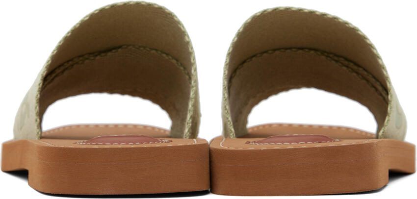 Chloé Green Woody Mules