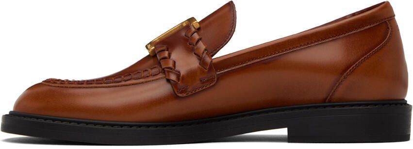 Chloé Tan Marcie Loafers - Picture 3