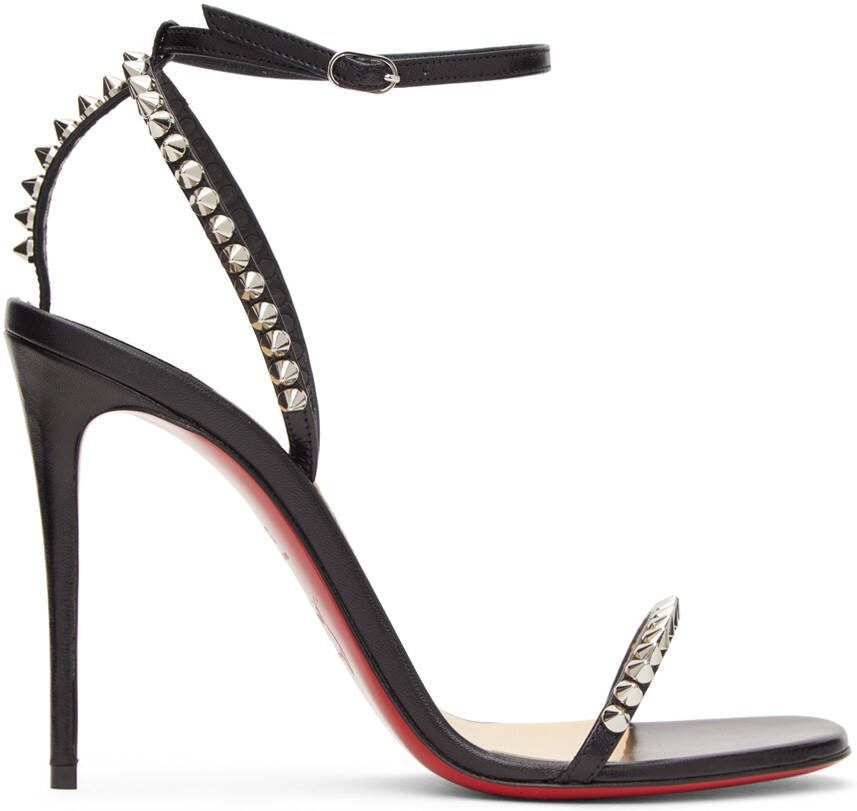Christian Louboutin Black So Me 100 Heeled Sandals