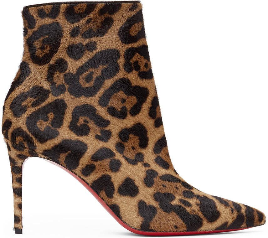 Christian Louboutin Brown So Kate 85 Boots - Picture 5