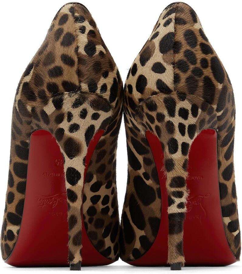 Christian Louboutin Beige Kate 100mm Heels - Picture 2