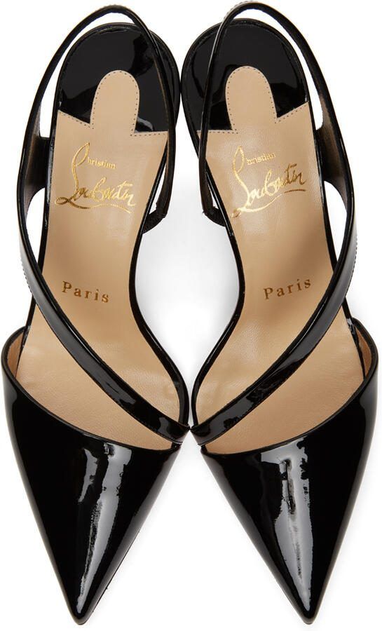 Christian Louboutin Black Brandina 85 Heels
