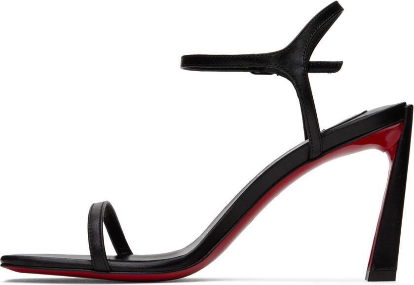 Christian Louboutin Black Condora 85 Heeled Sandals - Picture 3