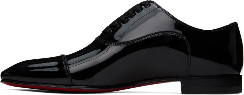 Christian Louboutin Black Greggo Oxfords - Picture 3