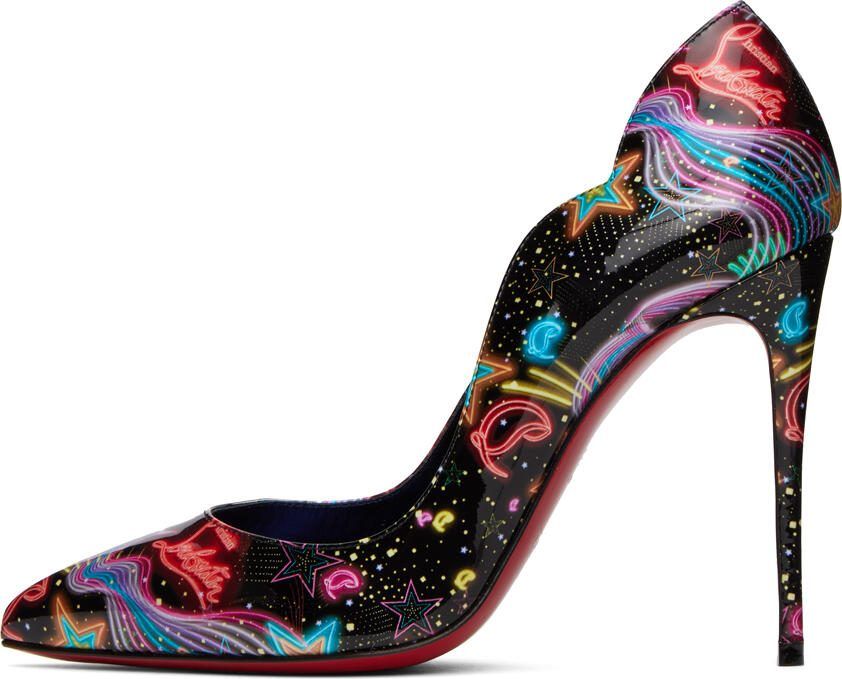 Christian Louboutin Black Hot Chick Heels - Picture 3