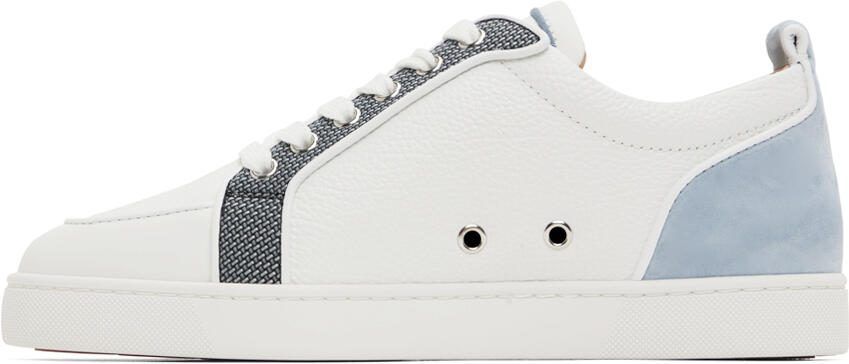 Christian Louboutin Gray  Blue Rantulow Sneakers - Picture 3