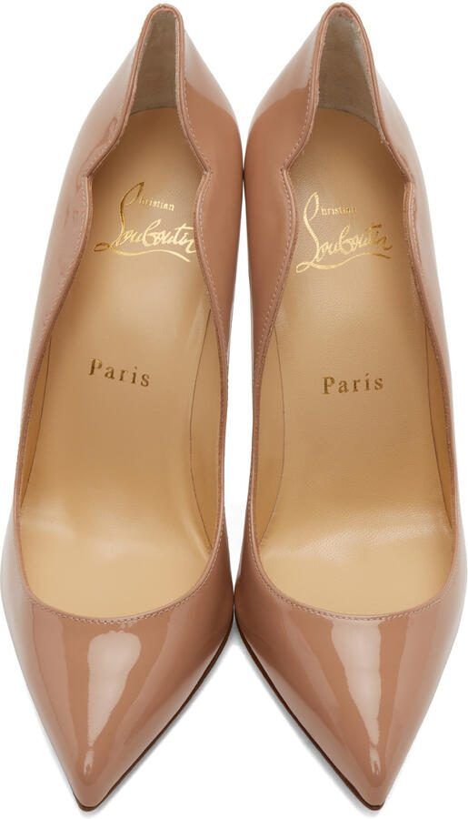 Christian Louboutin Pink Hot Chick 100mm Heels - Picture 4